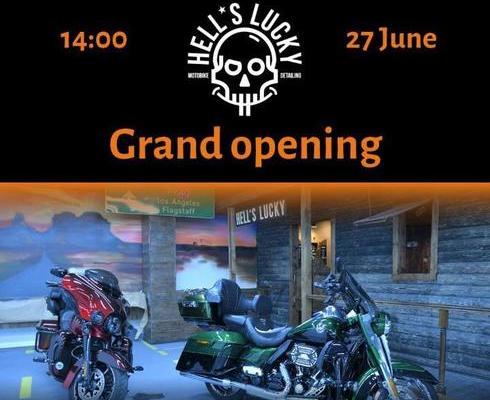 Приглашаем на открытие детейлинг-центра "Hell’s Lucky"!