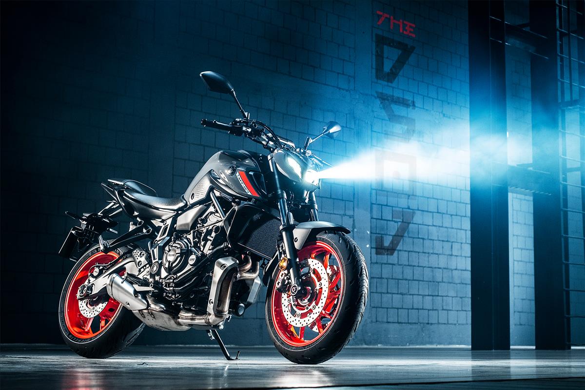 Корпоративный стандарт: Yamaha представила обновлённую MT-07