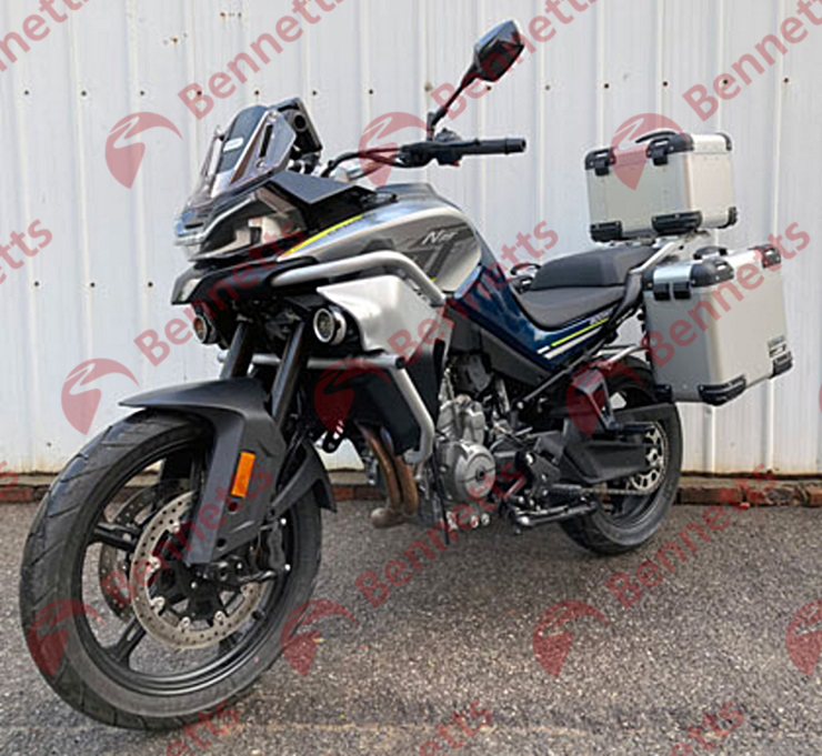 И вновь шпионы: в этот раз в объектив попал серийный CFMoto 800MT