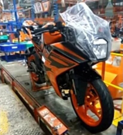 Новый микроспортбайк KTM RC 200 уже готов к производству