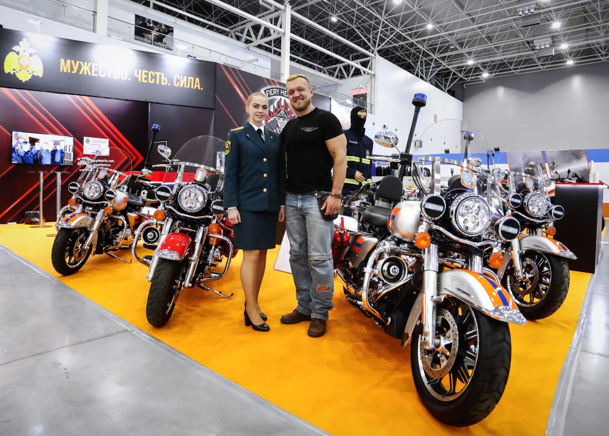 МЧС России расширяет парк пожарно-спасательных Harley-Davidson