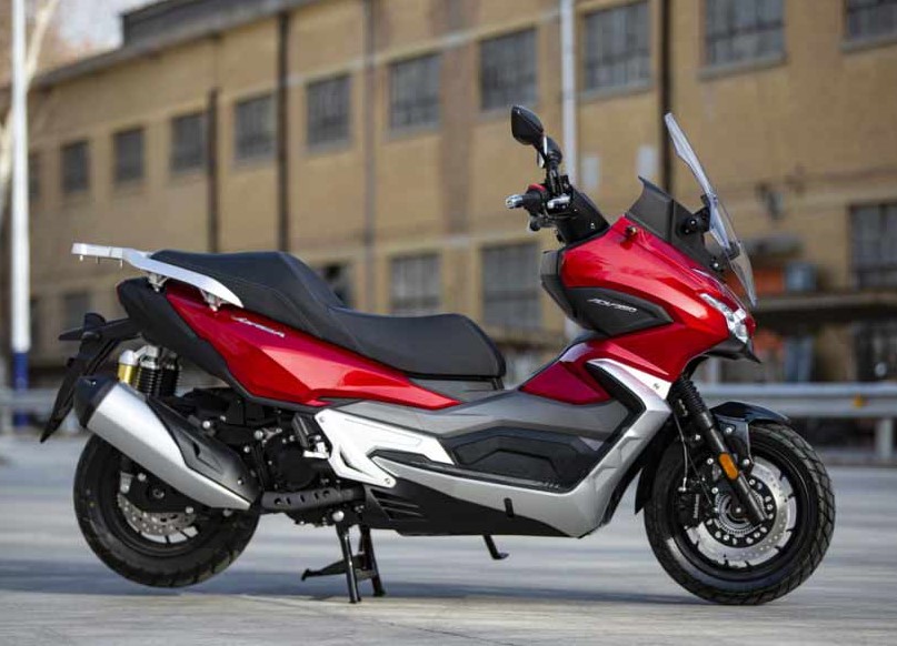 Dayang ADV 350: ещё один скутер-кроссовер из Китая