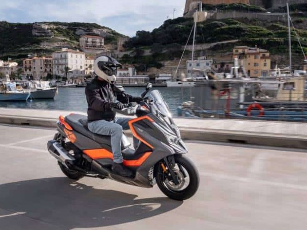 Kymco DTX 125: ещё один скутер-эдвенчер появится в Европе