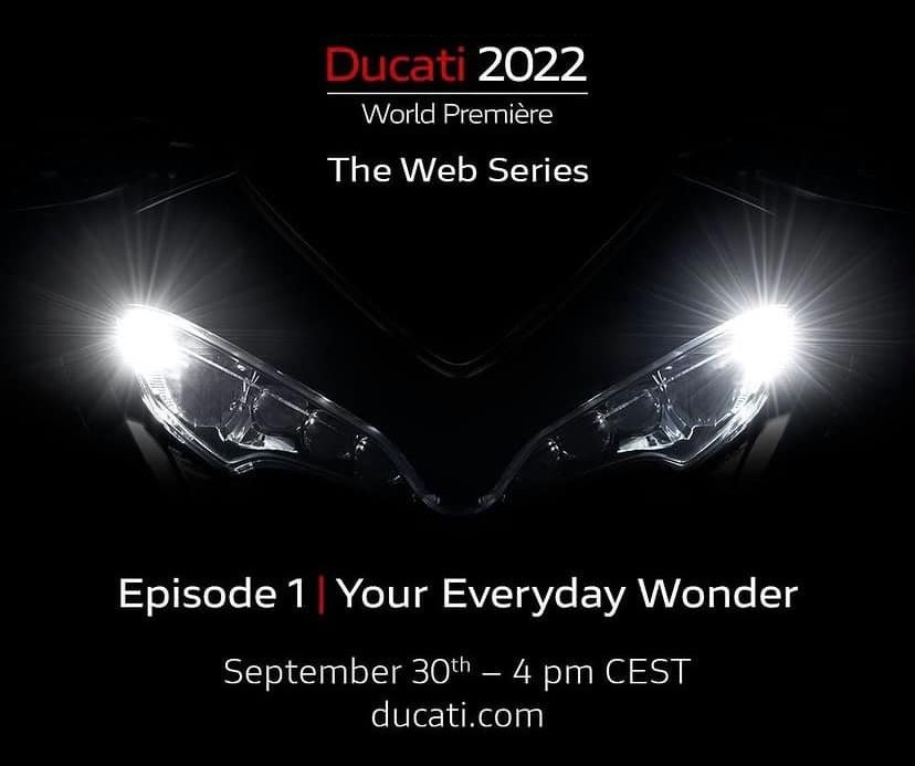 Время премьер: 30 сентября Ducati представит первую новинку