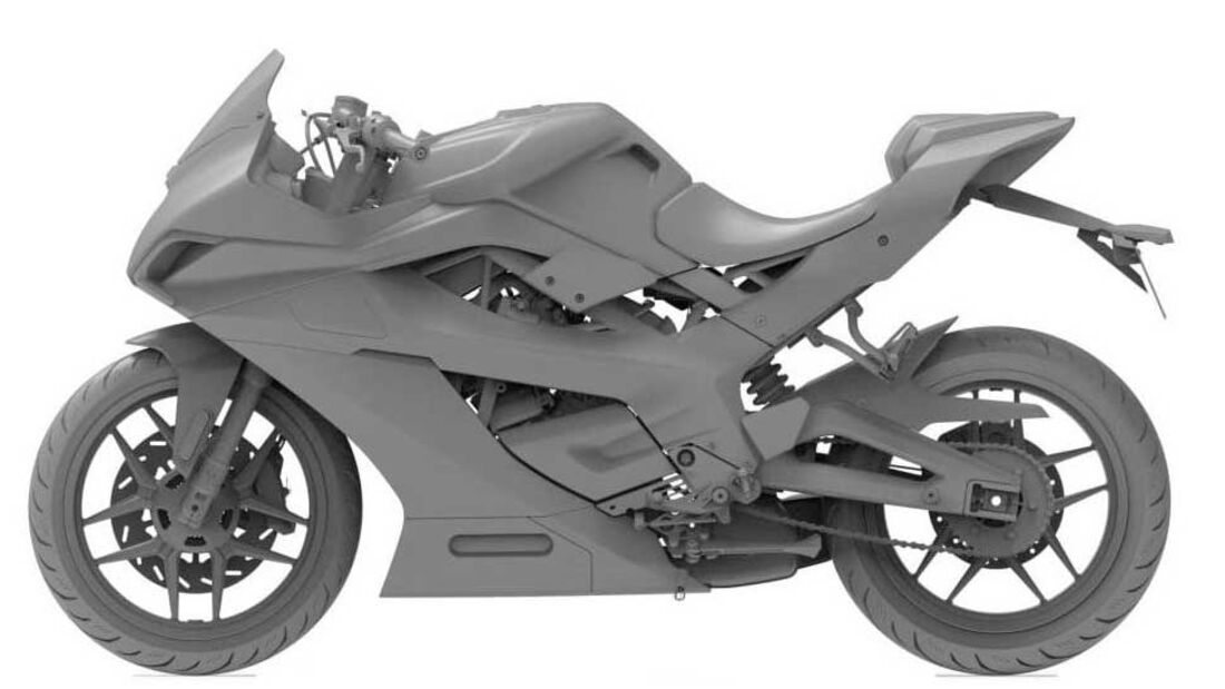 Benda VTR-300 Turbo: миниспортбайк с... да-да, с турбонаддувом!