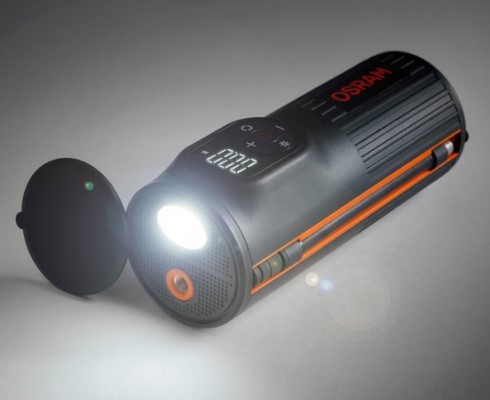 Компания Osram представила мотокомпрессор TYREinflate 2000