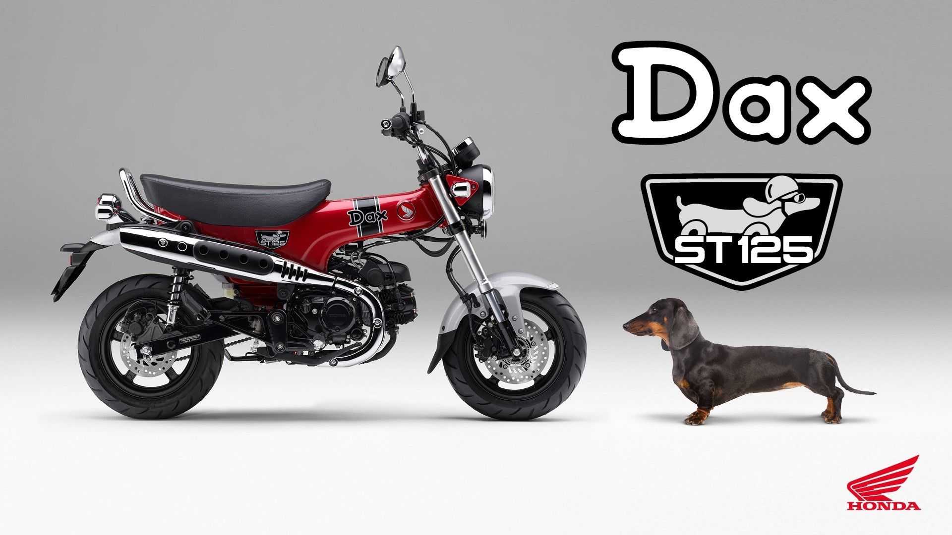 Honda представила минимотоцикл ST125 Dax для европейского рынка