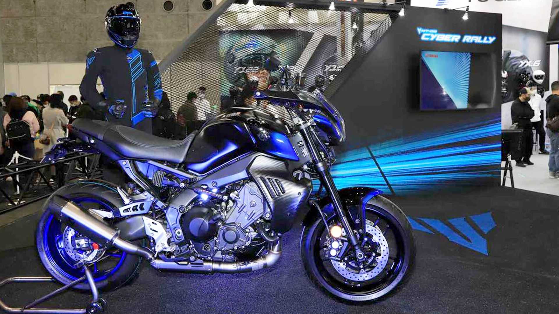 Yamaha MT-09 Cyber Rally: инопланетный супермото