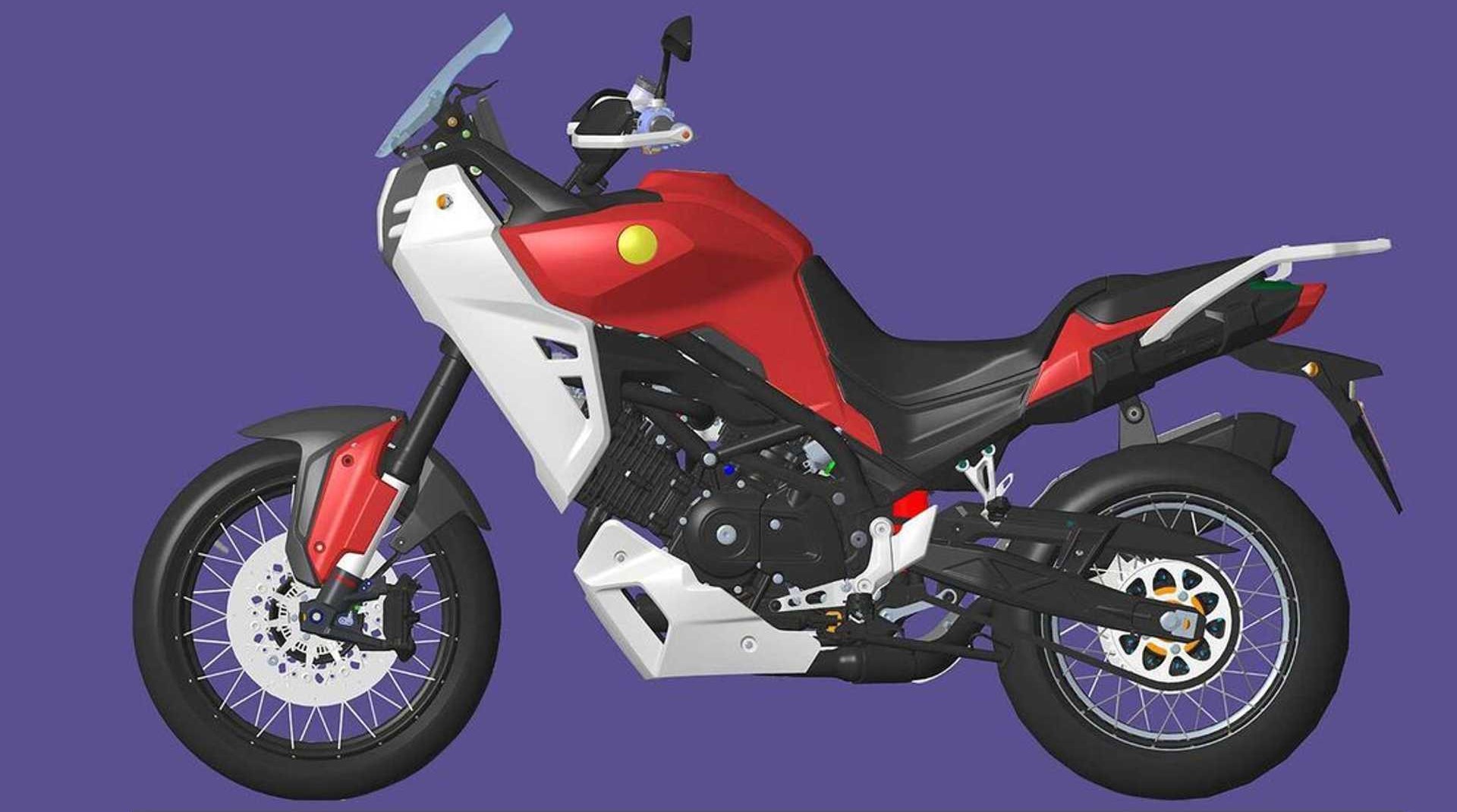 QJ Motor патентует турэндуро V2 Enduro