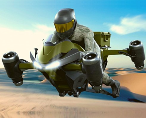 Speeder Air Utility Vehicle: настоящий летающий мотоцикл