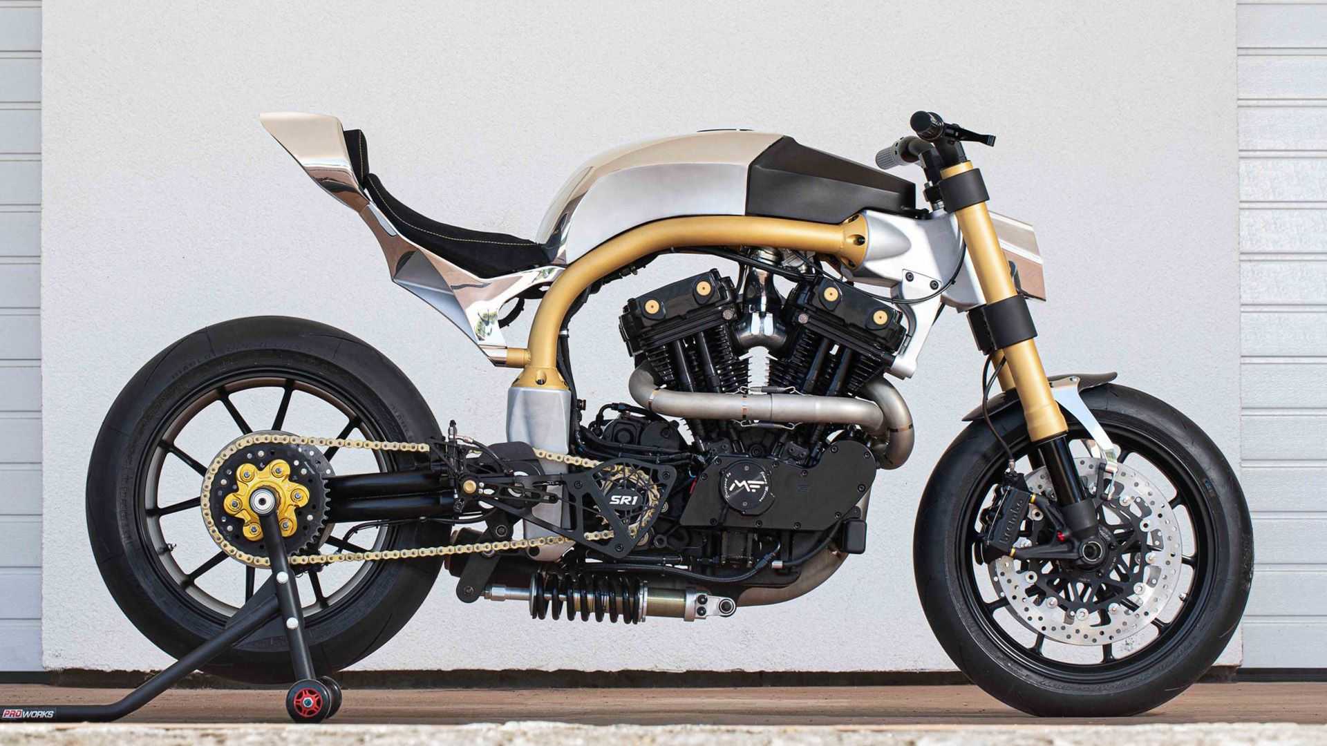 RD Kustom SR1: сверхлёгкий стритфайтер с двигателем Buell