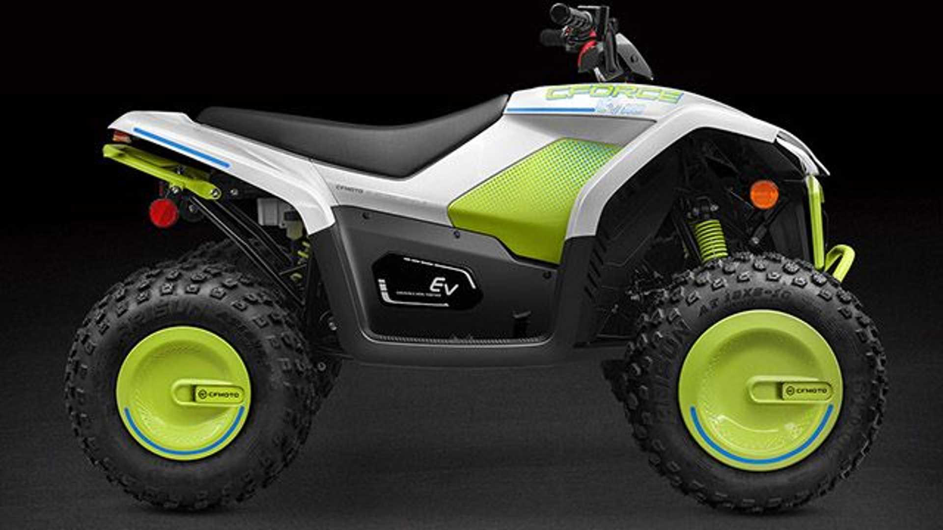 CForce EV110: детский электрический квадроцикл от CFMoto