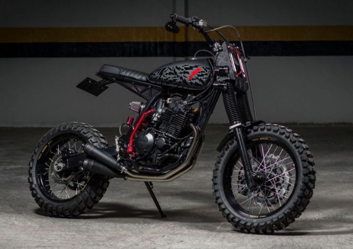 Honda XR400 Bad MF: кастом по-колумбийски