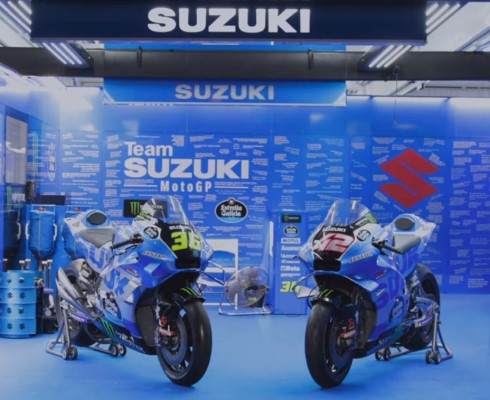 Suzuki Racing: финишный флаг (+видео)