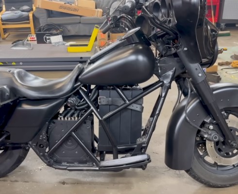 "Электричка" в квадрате: H-D Electra Glide на электротяге (+видео)