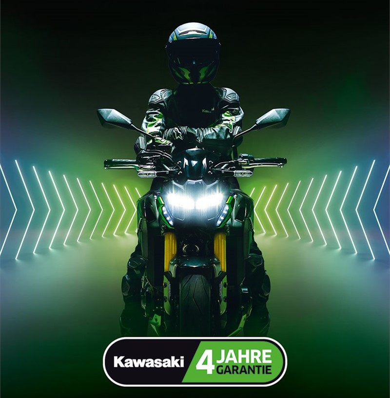 4 года гарантии на Kawasaki: живут же люди!