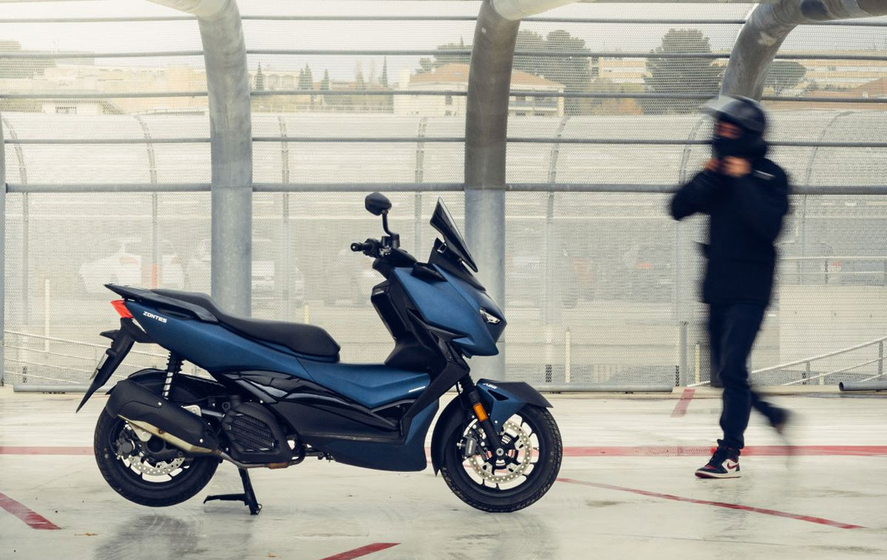 Zontes 125M: новый скутер для Европы