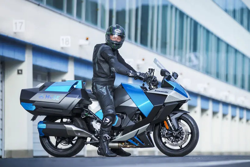 Kawasaki Hydrogen Prototype на водородном топливе