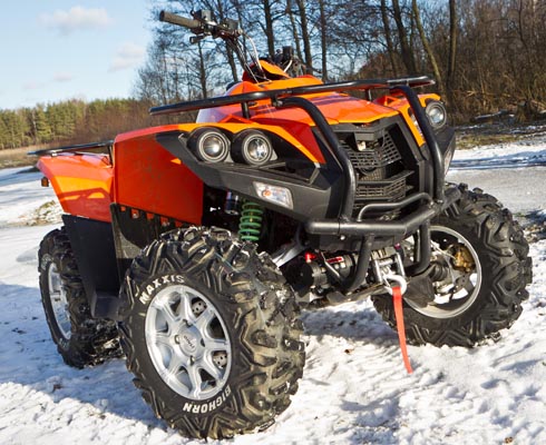 Stels ATV 800D: «кубы» растут