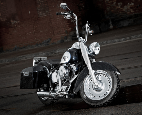 Дроп твою мать! Испытываем Fitil-Harley-Davidson FLSTF Fat Boy