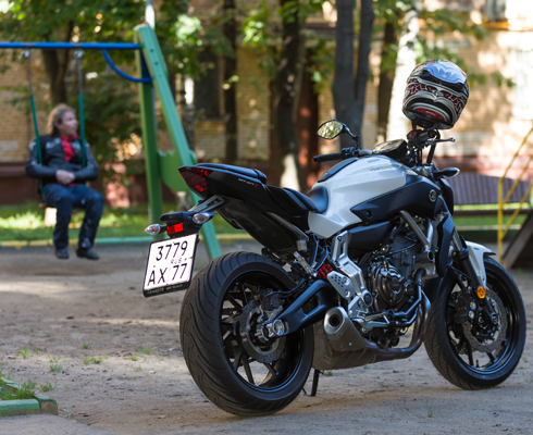 Гараж. Yamaha MT-07. Часть III.