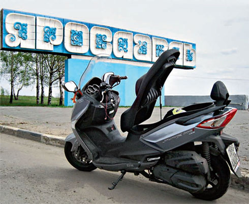 Гараж. SYM Joy Max 300 ABS. Часть II.