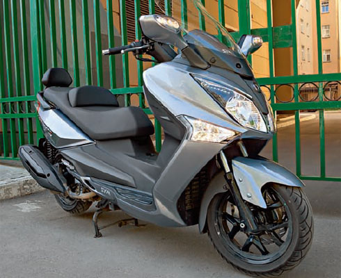 Гараж. SYM Joy Max 300 ABS. Часть III.