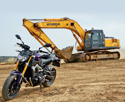 Гараж. Yamaha MT-09. Часть I.