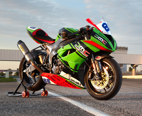 Зеленый и злой Kawasaki ZX-6R DMC-Lorenzini