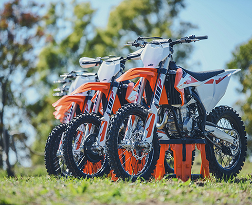 Кроссовые мотоциклы KTM 2019 модельного года: Прогрессия
