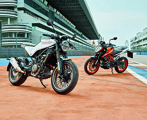 Тест Husqvarna Vitpilen 401 и KTM 390 Duke: Стрела для герцога