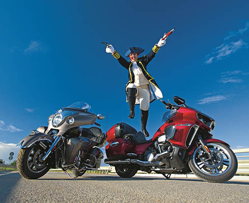 Тест Indian Roadmaster и Yamaha Star Venture: На абордаж!
