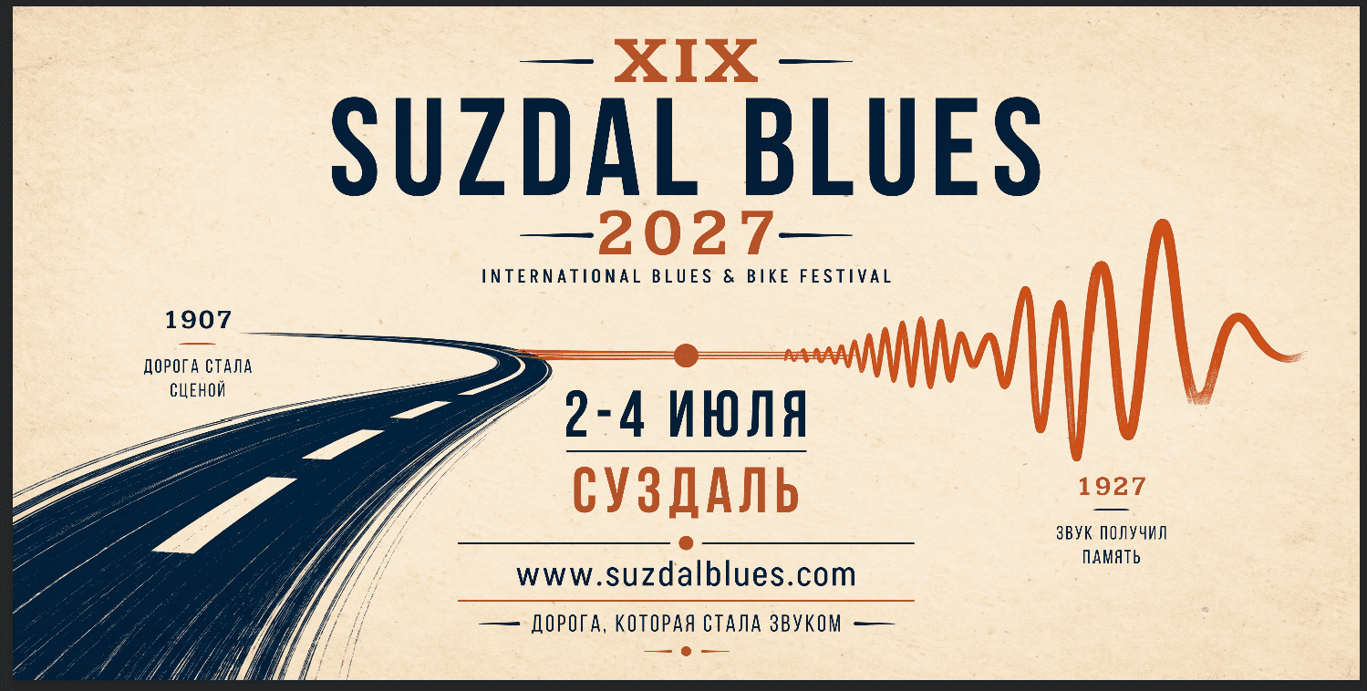 Международный блюз-байк фестиваль Suzdal Blues 2027