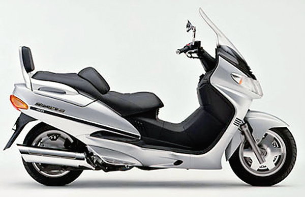 1998. Начало продаж Suzuki Skywave/Burgman.