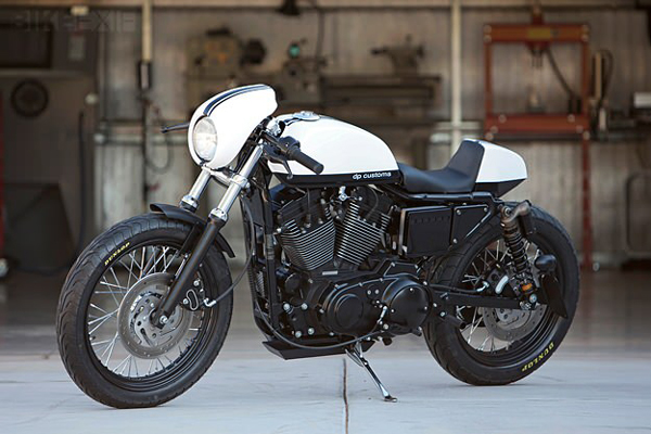 Черно-белый H-D Sportster от мастеров DP Customs
