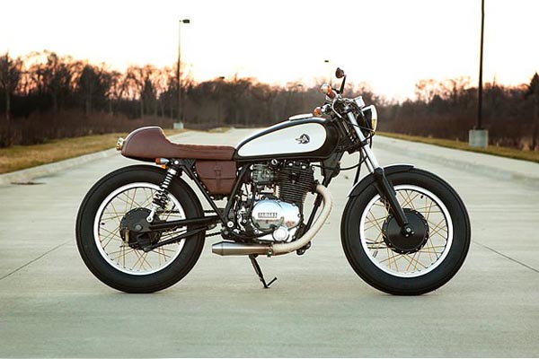 Женственный кафе-рейсер Yamaha «The Messenger» XS400