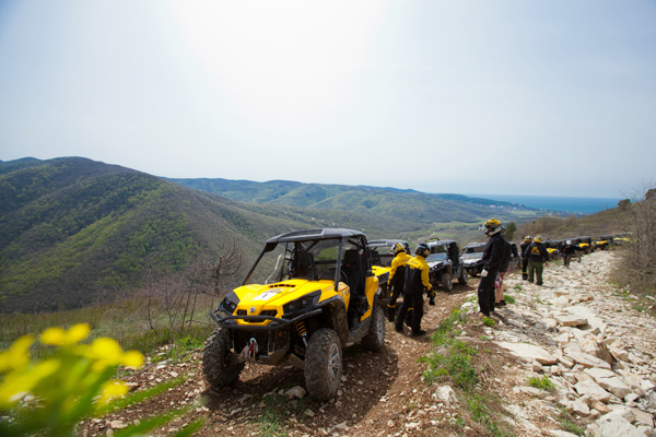 can-am-aommander-1000 привал