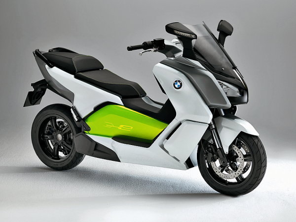 BMW C evolution: максискутер, 2012, экспериментальный, 48 л.с. 265 кг.